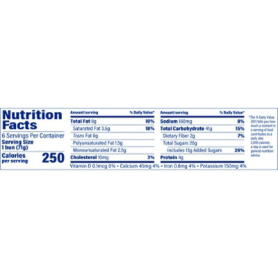 Entenmann's Hot Cross Buns - 14 Oz - Image 3