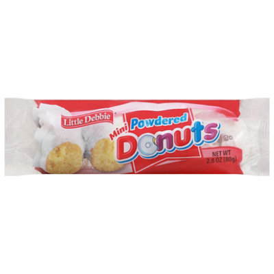 Little Debbie Donuts Mini Powdered - 2.5 Oz