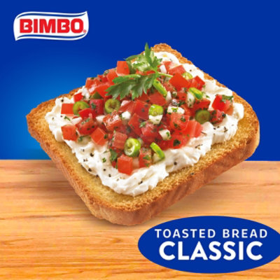 Bimbo Pan Tostado Classic Toasted Bread - 14 - 7.41 Oz. - Image 2