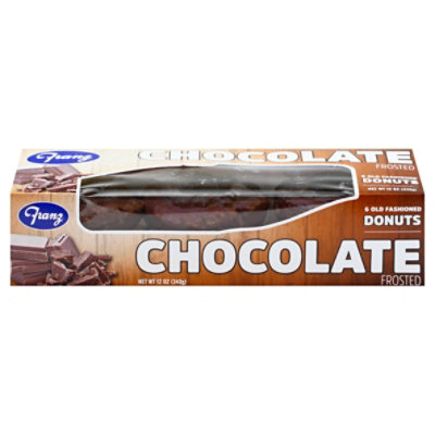 Franz Donuts Old Fashion Chocolate 6 Count - 12 Oz - Image 3