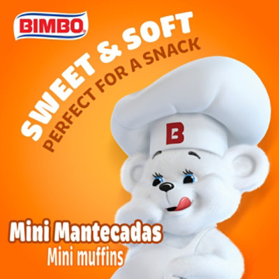Bimbo Mini Mantecadas Vanilla Mini Muffins - 4 - 4.41 Oz - Image 3