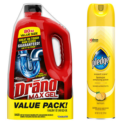 windex drano max or pledge Acme Coupon
