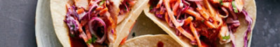 Chipotle Pork Tacos with Pickled Onion and Refried Black Beans Safeway