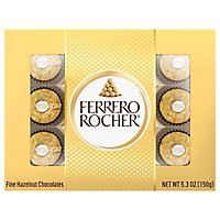 Ferrero Rocher Chocolate Truffles Hazelnut - 5.3 Oz - Image 3