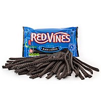 Red Vines Twists Soft Candy Black Licorice Resealable Bag - 16 Oz - Image 5