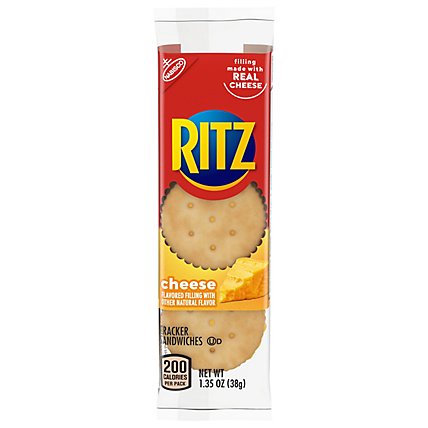 RITZ Crackers Sandwiches Cheese - 1.35 Oz - Image 3