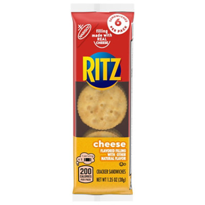 RITZ Crackers Sandwiches Cheese - 1.35 Oz - Image 2