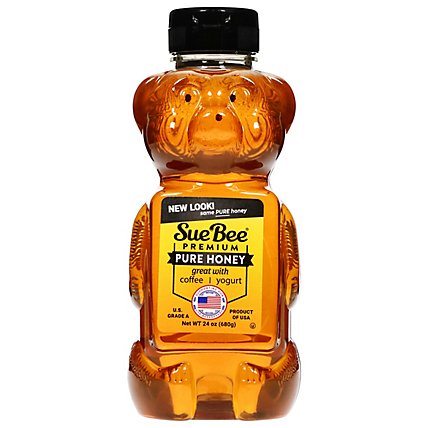 SueBee Honey Premium Clover - 24 Oz - Image 2