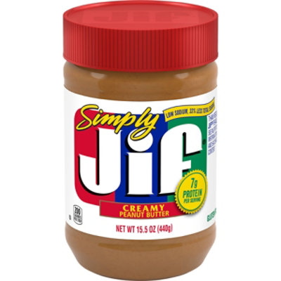 Jif Simply Peanut Butter Creamy - 15.5 Oz