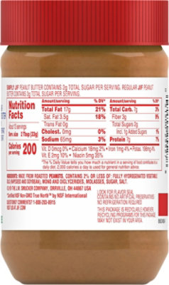 Jif Simply Peanut Butter Creamy - 15.5 Oz - Image 6