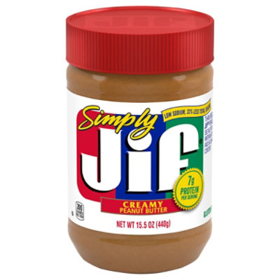 Jif Simply Peanut Butter Creamy - 15.5 Oz