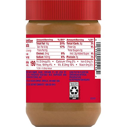 Jif Peanut Butter Creamy - 16 Oz - Image 6