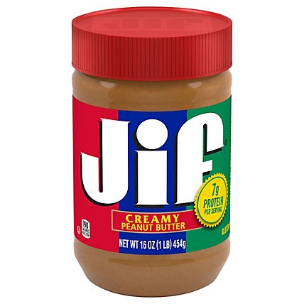 Jif Peanut Butter Creamy - 16 Oz - Image 2