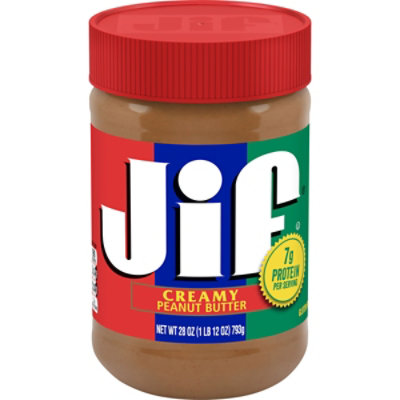 Jif Peanut Butter Creamy - 28 Oz - Image 1
