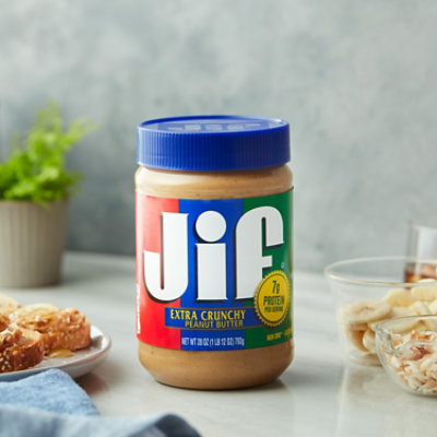 Jif Peanut Butter Extra Crunchy - 28 Oz - Image 3