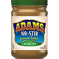 Adams Peanut Butter Crunchy No-Stir - 16 Oz - Image 2