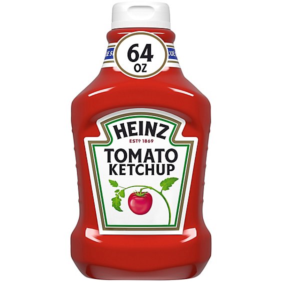 Heinz Ketchup Tomato Value Size - 64 Oz