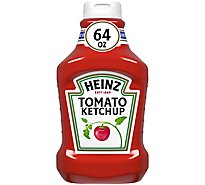 Heinz Tomato Ketchup Value Size Bottle - 64 Oz