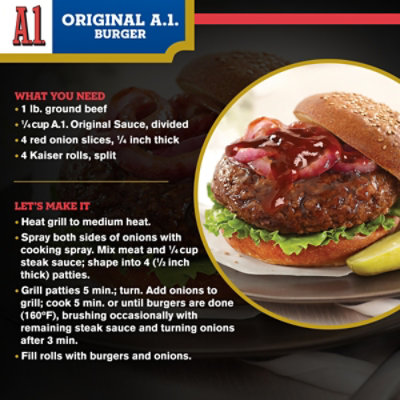 A.1. Original Sauce - 5 Oz - Image 4