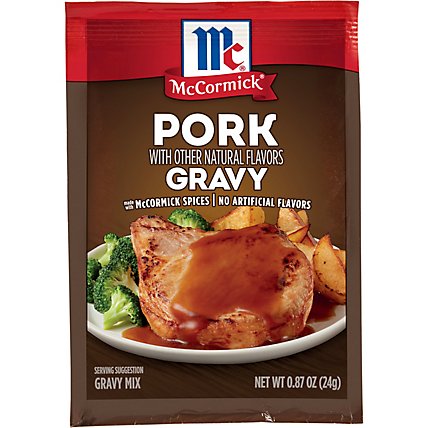 McCormick Pork Gravy Seasoning Mix - 0.87 Oz - Image 1