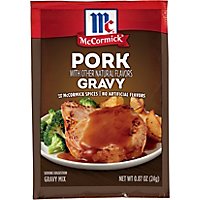 McCormick Pork Gravy Seasoning Mix - 0.87 Oz - Image 1