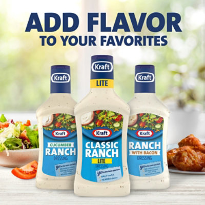Kraft Classic Ranch Lite Dressing - 16 Fl. Oz. - Image 2