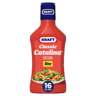 Kraft Classic Catalina Lite Salad Dressing Bottle - 16 Fl. Oz. - Image 1