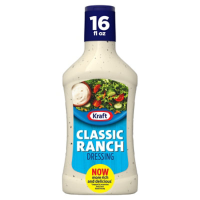 Kraft Classic Ranch Salad Dressing Bottle - 16 Fl. Oz. - Image 1