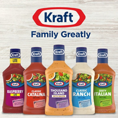 Kraft Thousand Island Salad Dressing with Bacon Bottle - 16 Fl. Oz. - Image 8