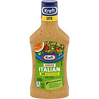 Kraft House Italian Lite Salad Dressing Bottle - 16 Fl. Oz. - Image 5