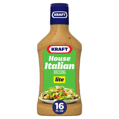 Kraft House Italian Lite Salad Dressing Bottle - 16 Fl. Oz. - Image 1