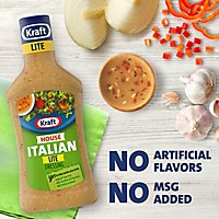 Kraft House Italian Lite Salad Dressing Bottle - 16 Fl. Oz. - Image 3