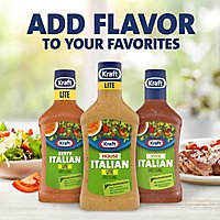 Kraft House Italian Lite Salad Dressing Bottle - 16 Fl. Oz. - Image 7