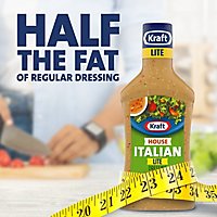 Kraft House Italian Lite Salad Dressing Bottle - 16 Fl. Oz. - Image 8