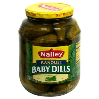 Nalley Pickles Wholes Baby Dill - 46 Fl. Oz. - Image 1
