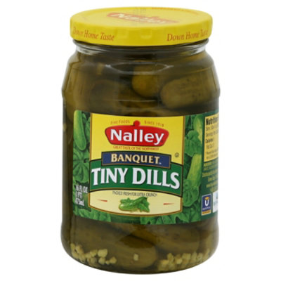 Nalley Pickles Wholes Dill Midget - 16 Fl. Oz. - Image 1