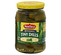 Nalley Pickles Wholes Dill Midget - 16 Fl. Oz.