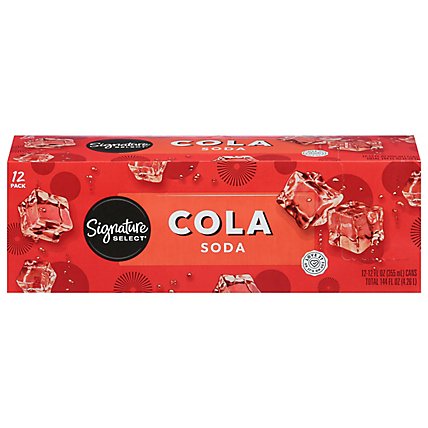 Signature SELECT Soda Cola - 12-12 Fl. Oz. - Image 2