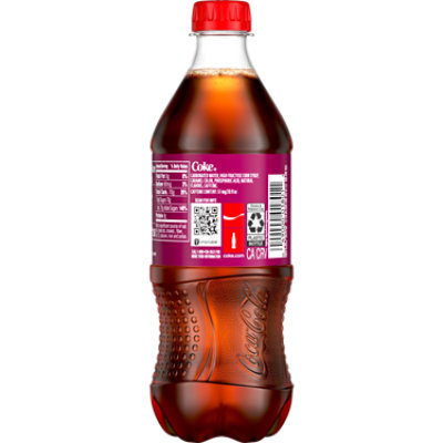 Coca-Cola Soda Pop Flavored Cherry - 20 Fl. Oz. - Image 6