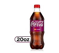 Coca-Cola Soda Pop Flavored Cherry - 20 Fl. Oz.
