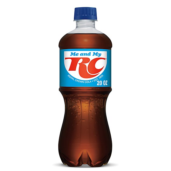 RC Cola Soda Bottle - 20 Fl. Oz.