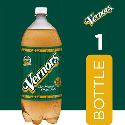 Vernors Ginger Soda Bottle - 2 Liter - Image 3