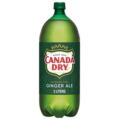 Canada Dry Ginger Ale Soda Bottle - 2 Liter - Image 1