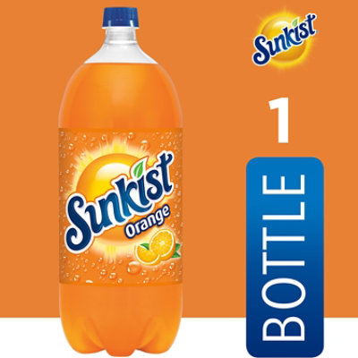 Sunkist Orange Soda Bottle - 2 Liter - Image 3