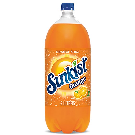 Sunkist Orange Soda Bottle - 2 Liter