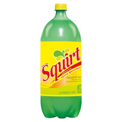 Squirt Grapefruit Soda Bottle - 2 Liter - Image 3