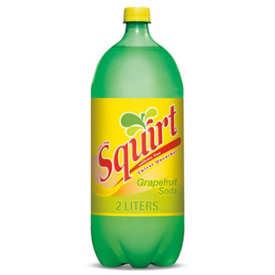 Squirt Grapefruit Soda Bottle - 2 Liter - Image 1