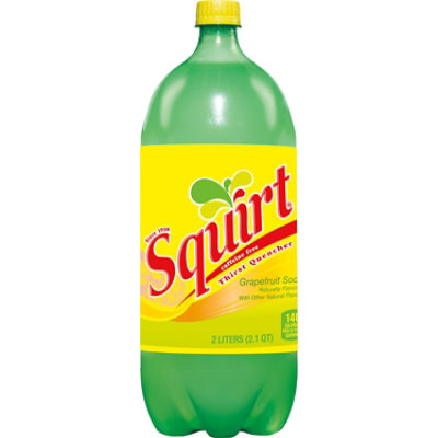 Squirt Grapefruit Soda Bottle - 2 Liter - Image 5