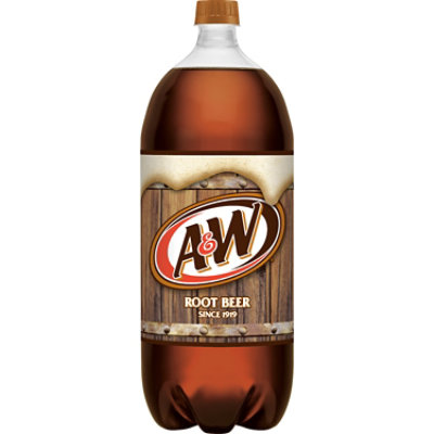 A&W Root Beer Soda Bottle - 2 Liter - Image 4
