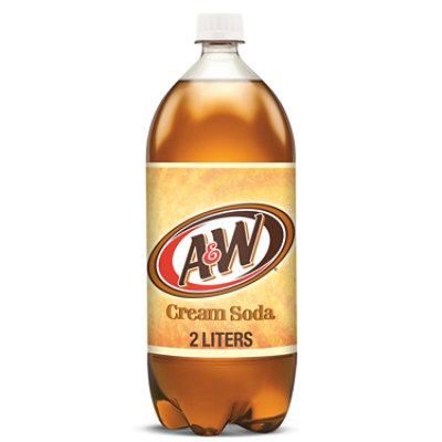 A&W Cream Soda Bottle - 2 Liter - Image 1